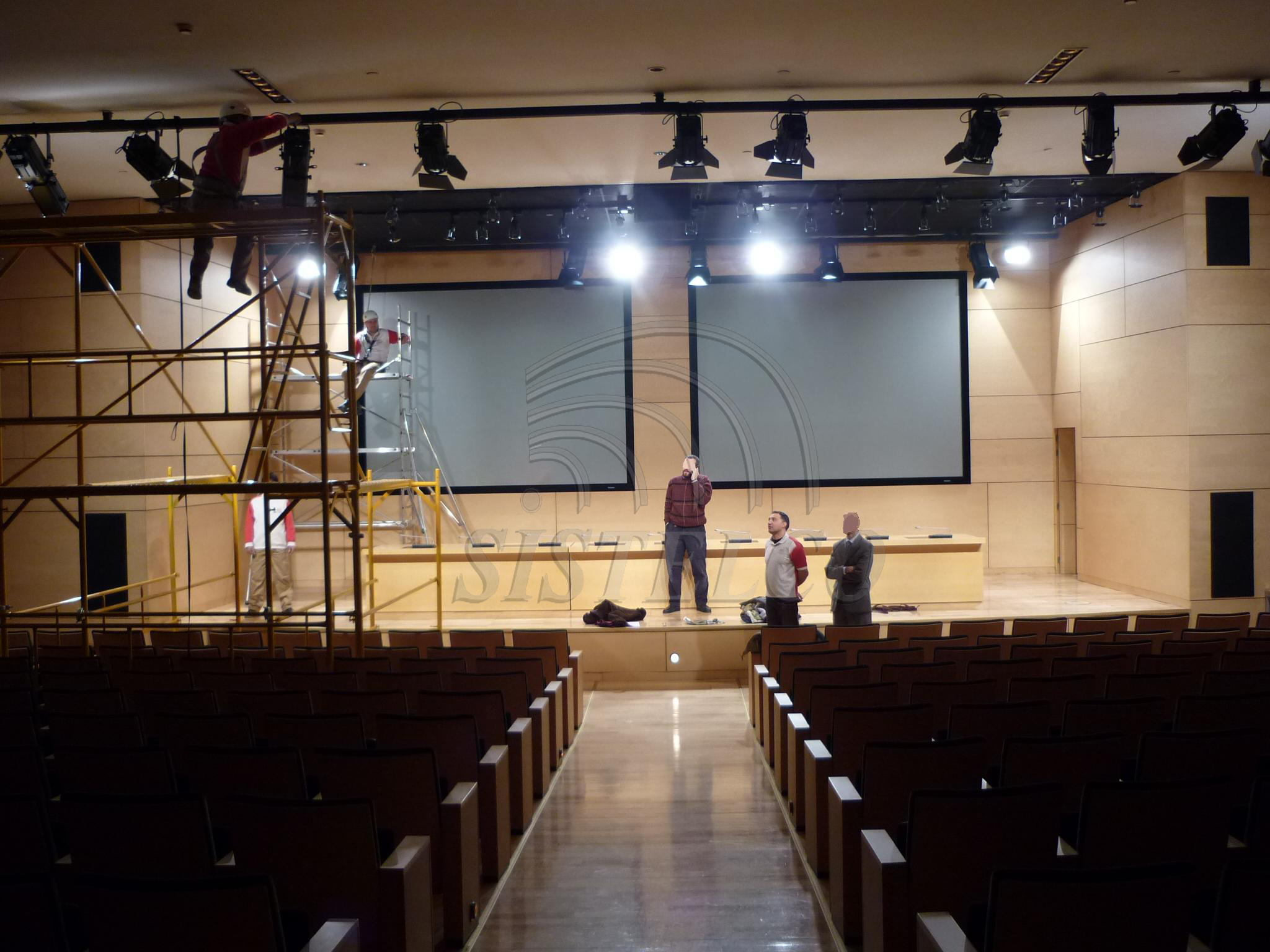 Iluminación espectacular.